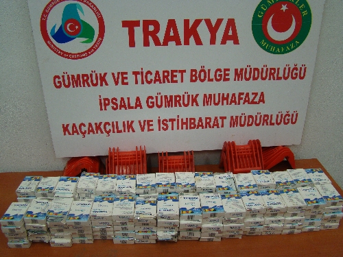 Yılbaşı öncesi gümrükte kaçak parfüm ele geçirildi
