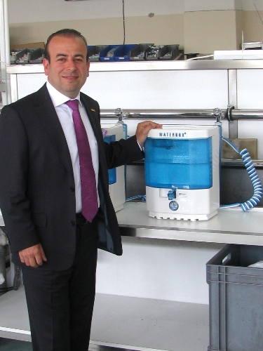 Yılda 100 bin su arıtma cihazı üretecek fabrika açıldı