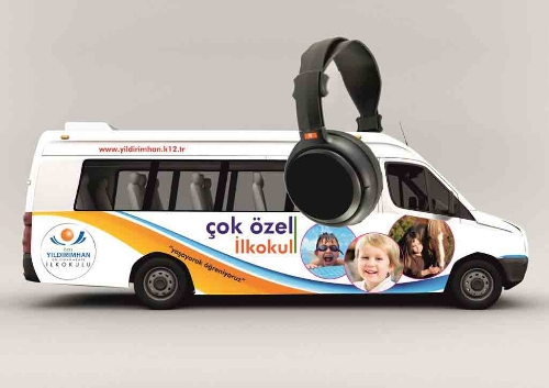 Yıldırımhanlı öğrenciler kitap dinleyerek seyahat ediyor