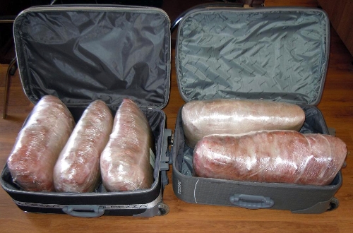 Yolcu otobüsüyle uyuşturucu sevkiyatı yapan 2 kişi Erzurum'da yakalandı