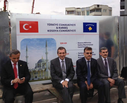 Yozgat Valisi Yazıcı, Kosova'da cami temel atma törenine katıldı