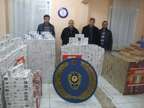 Yozgat'ta 20 bin paket kaçak sigara ele geçirildi
