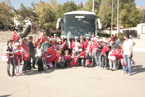 Yozgat'tan 40 öğrenci 'Cumhuriyet Eğitim Gezisi'ne katıldı